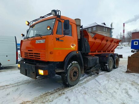 2010 КамАЗ Дорожные машины, оранжевый, 1950000 рублей, вид 1