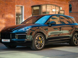2018 Porsche Cayenne Turbo III, чёрный, 10999999 рублей, вид 1
