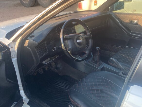 1988 Audi 80 IV (B3), белый, 400000 рублей - вид 5
