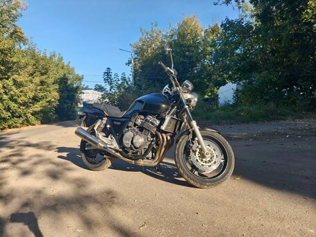1995 Honda CB 400 Super Four, чёрный, 230000 рублей, вид 1