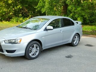2008 Mitsubishi Lancer X, серебристый, 850000 рублей, вид 2