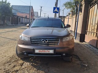 2008 Infiniti FX35 I (S50) Рестайлинг, коричневый, 1400000 рублей, вид 1
