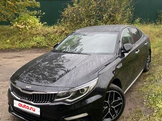 2019 Kia Optima IV Рестайлинг, чёрный, 1650000 рублей, вид 2