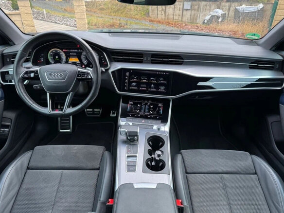 2023 Audi A6 45 TDI V (C8), зелёный, 6320000 рублей - вид 15