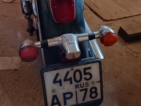 1997 Honda Shadow 400, зелёный, 350000 рублей, вид 4