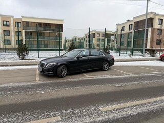 2015 Mercedes-Benz S-Класс 500 Long VI (W222, C217), чёрный, 3650000 рублей, вид 3