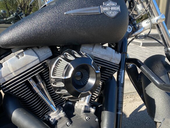2008 Harley-Davidson Fat Bob, чёрный, 790000 рублей - вид 2