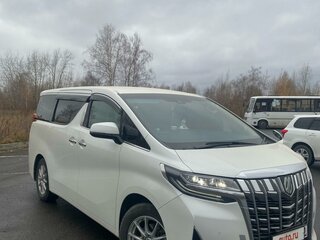 2019 Toyota Alphard III Рестайлинг, белый, 3300000 рублей, вид 3