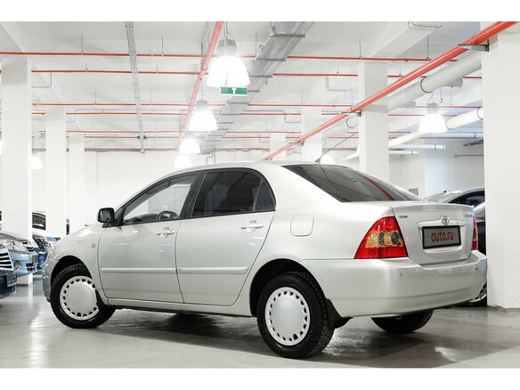 2005 Toyota Corolla IX (E120, E130) Рестайлинг, серебристый - вид 2