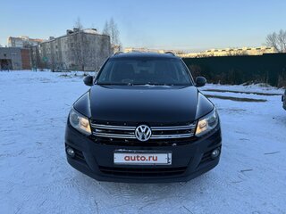 2013 Volkswagen Tiguan I Рестайлинг, чёрный, 1350000 рублей, вид 2