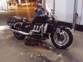2011 Triumph Rocket 3, чёрный, 1100000 рублей, вид 1