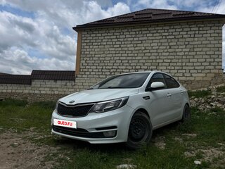 2016 Kia Rio III Рестайлинг, белый, 665000 рублей, вид 1
