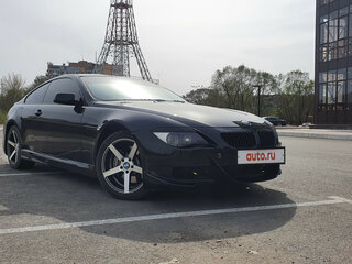 2005 BMW 6 серии 650i II (E63/E64), чёрный, 795000 рублей, вид 3