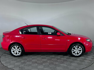 2007 Mazda 3 I (BK) Рестайлинг, красный, 650000 рублей, вид 4