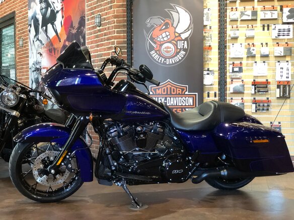 2020 Harley-Davidson Road Glide, синий - вид 2