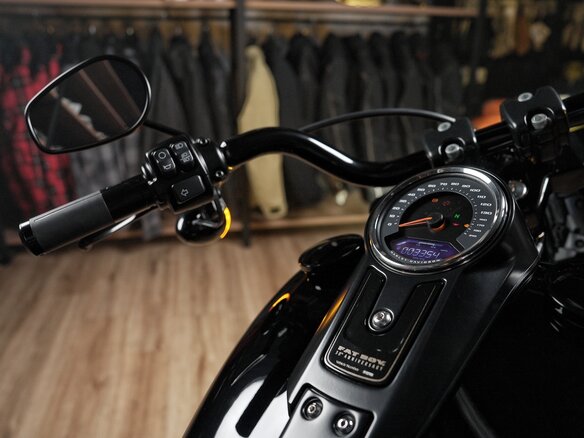 2020 Harley-Davidson Fat Boy, чёрный - вид 15