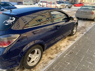 2007 Opel Astra GTC H Рестайлинг, синий, 550000 рублей, вид 4
