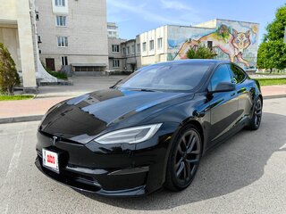 2021 Tesla Model S Plaid I Рестайлинг 2, чёрный, 8600000 рублей, вид 2