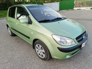 2008 Hyundai Getz I Рестайлинг, зелёный, 530000 рублей, вид 2
