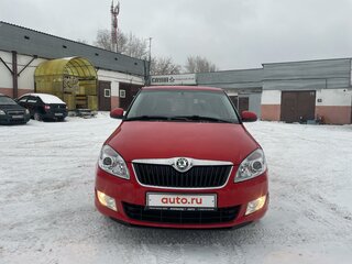 2012 Skoda Fabia II Рестайлинг, красный, 650000 рублей, вид 2