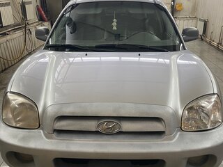 2008 Hyundai Santa Fe Classic Classic, серебристый, 505000 рублей, вид 1