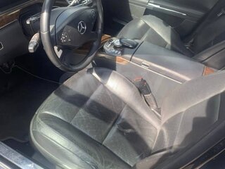 2009 Mercedes-Benz S-Класс 350 V (W221) Рестайлинг, чёрный, 1400000 рублей, вид 3