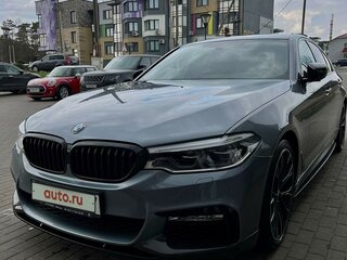 2017 BMW 5 серии 530d xDrive VII (G30/G31/G38), серый, 4499000 рублей, вид 2