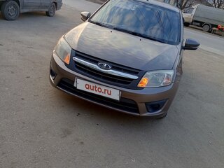 2016 Lada (ВАЗ) Granta I, коричневый, 485000 рублей, вид 2