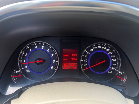 2008 Infiniti FX50 II (S51), коричневый, 1800000 рублей - вид 15