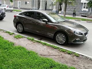 2016 Mazda 3 III (BM), серый, 1570000 рублей, вид 1