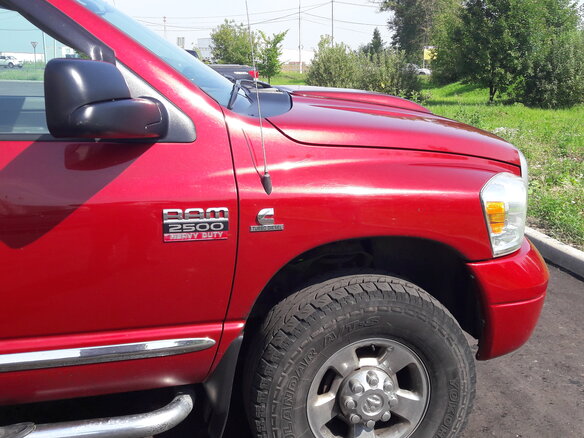 2007 Dodge RAM III (DR/DH), красный - вид 5