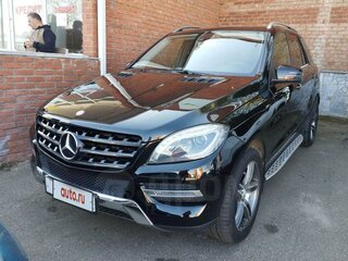 2013 Mercedes-Benz M-Класс 350 CDI III (W166), чёрный, 2600000 рублей, вид 1