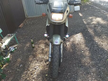 2000 Kawasaki KLE 400, бежевый, 450000 рублей, вид 5