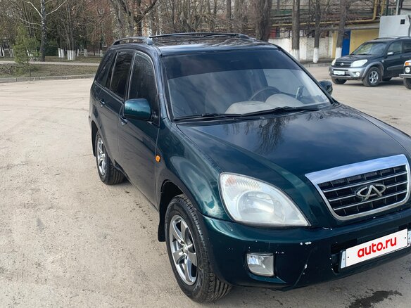 2007 Chery Tiggo (T11) I, зелёный, 310000 рублей - вид 1