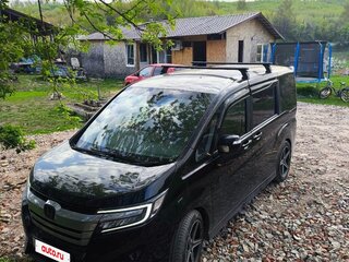 2017 Honda Stepwgn Spada V Рестайлинг, чёрный, 2550000 рублей, вид 2