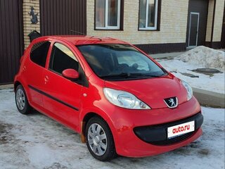 2007 Peugeot 107 I, красный, 430000 рублей, вид 5
