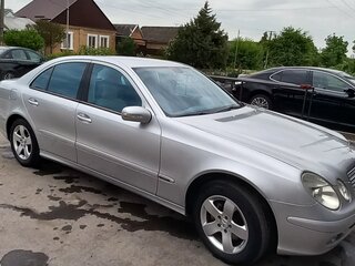 2002 Mercedes-Benz E-Класс 320 III (W211, S211), серебристый, 980000 рублей, вид 1