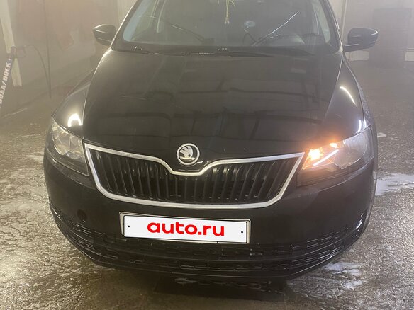 2014 Skoda Rapid I, чёрный, 350000 рублей