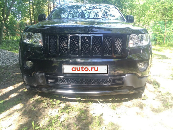2012 Jeep Grand Cherokee IV (WK2), чёрный - вид 2