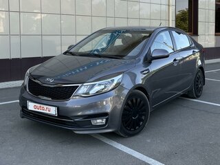 2015 Kia Rio III Рестайлинг, серый, 1199000 рублей, вид 1