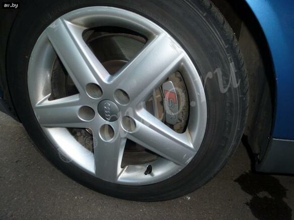2003 Audi A4 II (B6), синий - вид 3