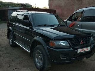 2000 Mitsubishi Montero Sport I, чёрный, 750000 рублей, вид 1