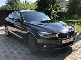 2020 BMW 3 серии Gran Turismo 320d VI (F3x) Рестайлинг, чёрный, 2950000 рублей, вид 2