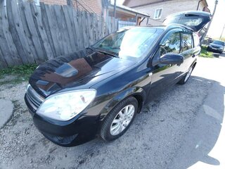 2008 Opel Astra H Рестайлинг, чёрный, 490000 рублей, вид 2