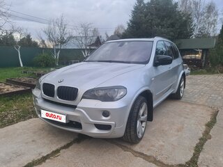 2008 BMW X5 35d II (E70), серебристый, 1370000 рублей, вид 1