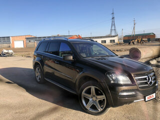 2012 Mercedes-Benz GL-Класс 350 I (X164) Рестайлинг, коричневый, 2500000 рублей, вид 1