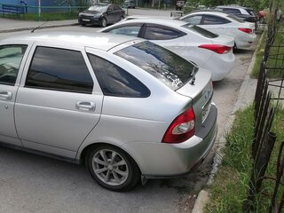 2010 Lada (ВАЗ) Priora I, серебристый, 350000 рублей, вид 4