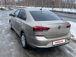 2020 Volkswagen Polo VI, бежевый, 1650000 рублей, вид 5