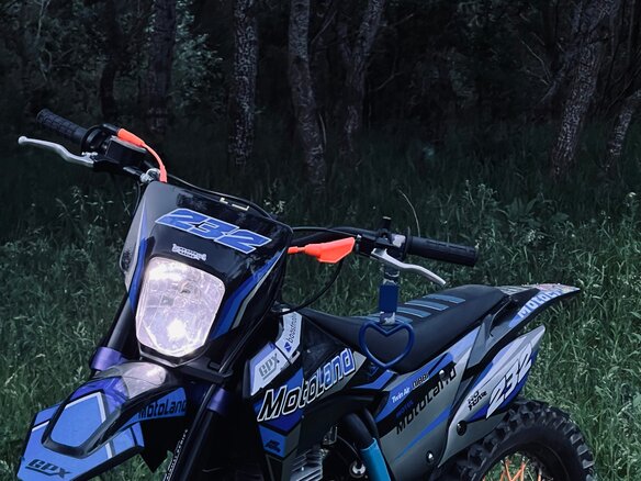 2023 Motoland XT300, синий, 130000 рублей - вид 3