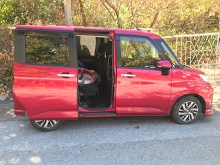 2019 Toyota Roomy I, красный, 1250000 рублей, вид 4